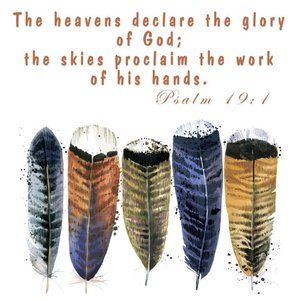 𝅺the heavens declare the glory of God;
